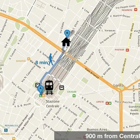 Il Loft Della Via Gluck - Next To Station Lejlighed